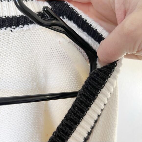 Vintage Russ 1990s V-Neck Sweater Sz M - Picture 4 of 5